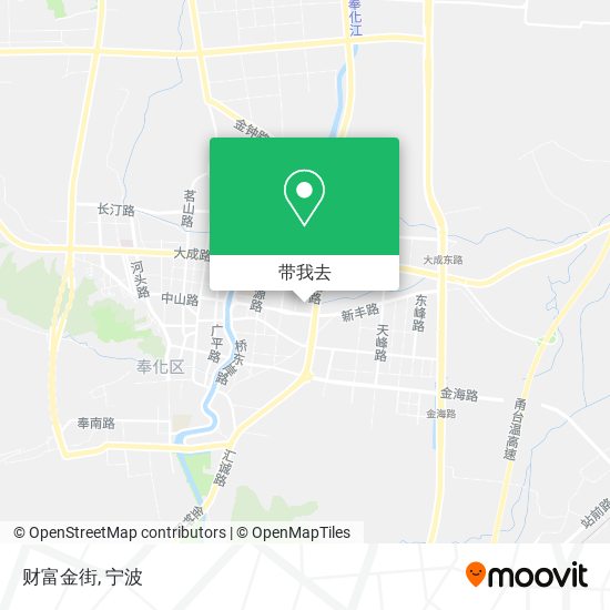 财富金街地图