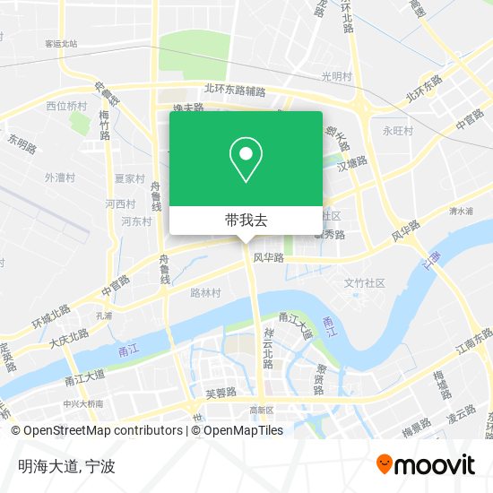 明海大道地图