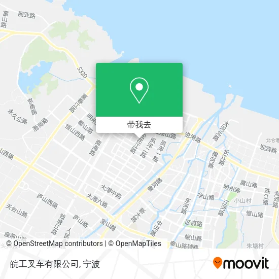 皖工叉车有限公司地图