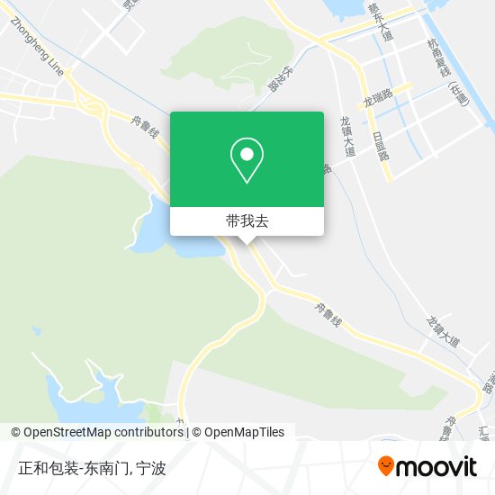 正和包装-东南门地图