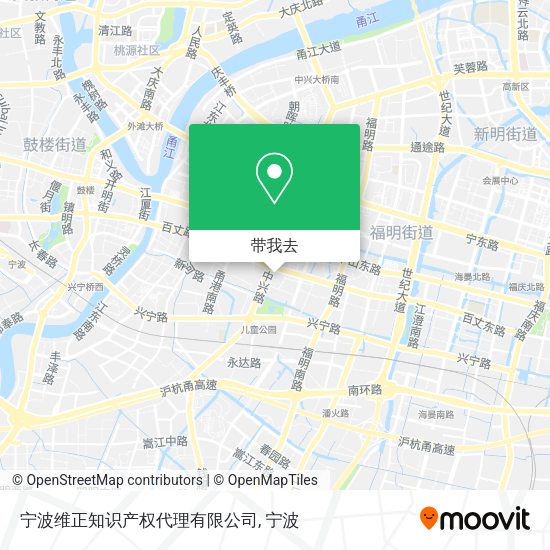 宁波维正知识产权代理有限公司地图