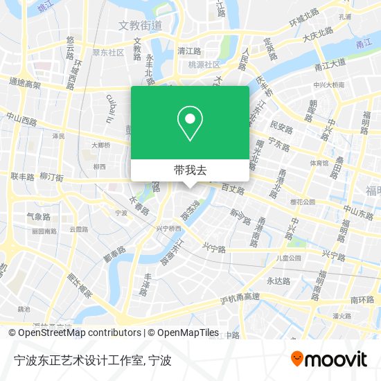 宁波东正艺术设计工作室地图