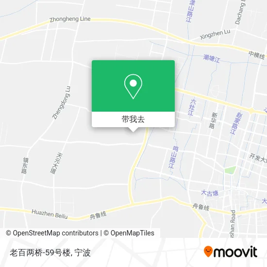 老百两桥-59号楼地图