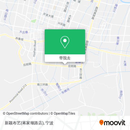 新颖布艺(蒋家堰路店)地图