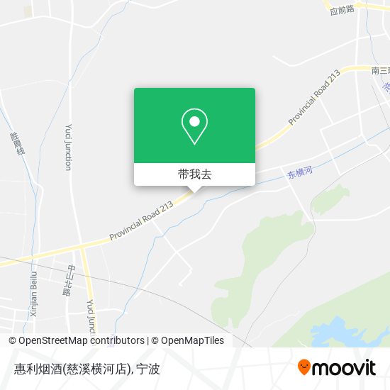 惠利烟酒(慈溪横河店)地图