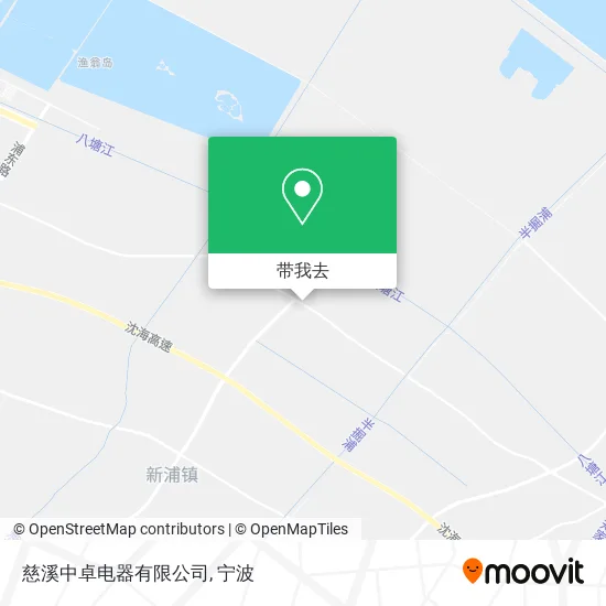 慈溪中卓电器有限公司地图