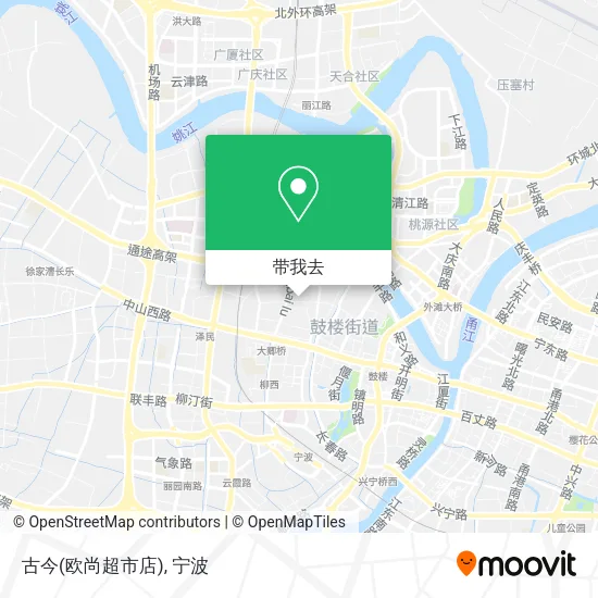 古今(欧尚超市店)地图