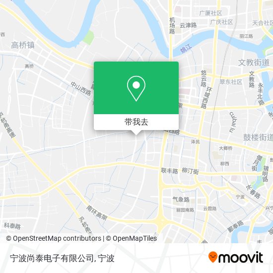 宁波尚泰电子有限公司地图