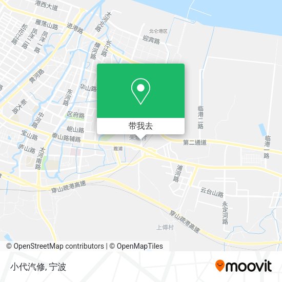 小代汽修地图