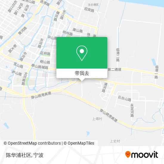 陈华浦社区地图