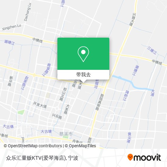 众乐汇量贩KTV(爱琴海店)地图