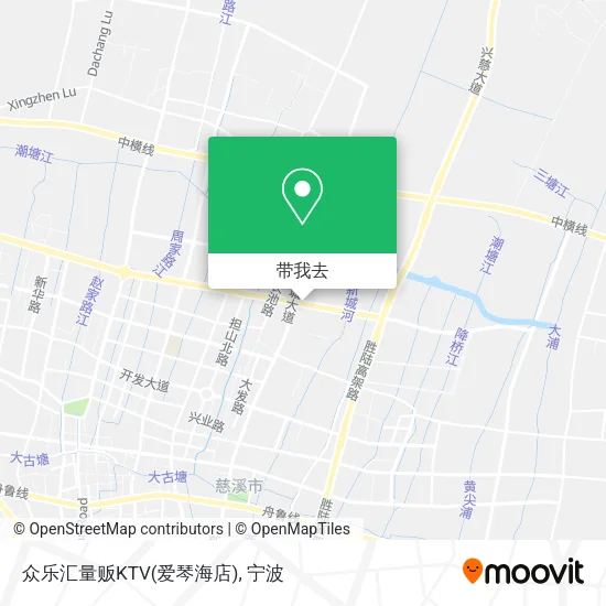 众乐汇量贩KTV(爱琴海店)地图
