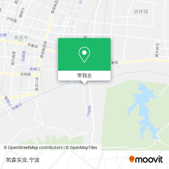 凯森实业地图