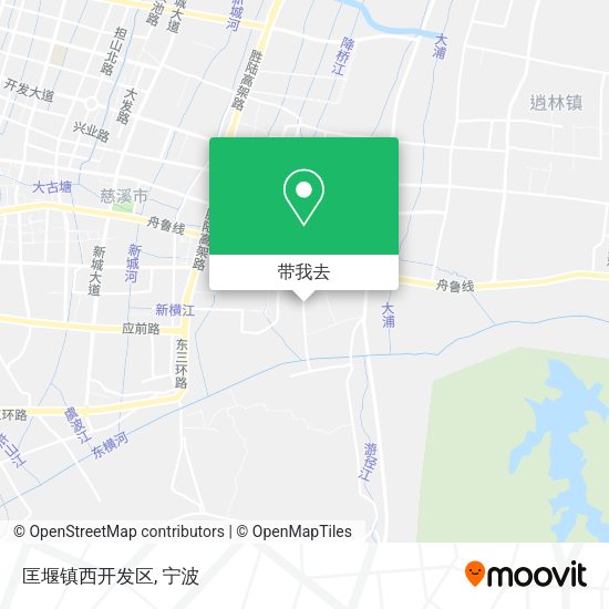 匡堰镇西开发区地图