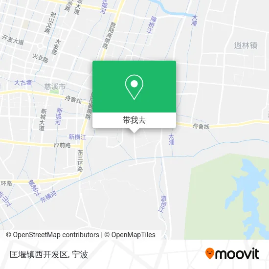 匡堰镇西开发区地图