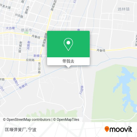 匡堰弹簧厂地图