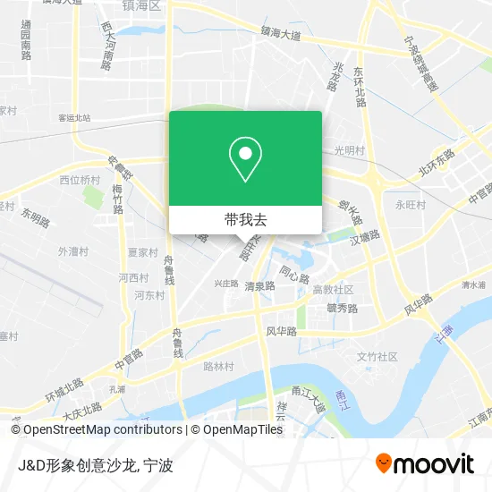 J&D形象创意沙龙地图