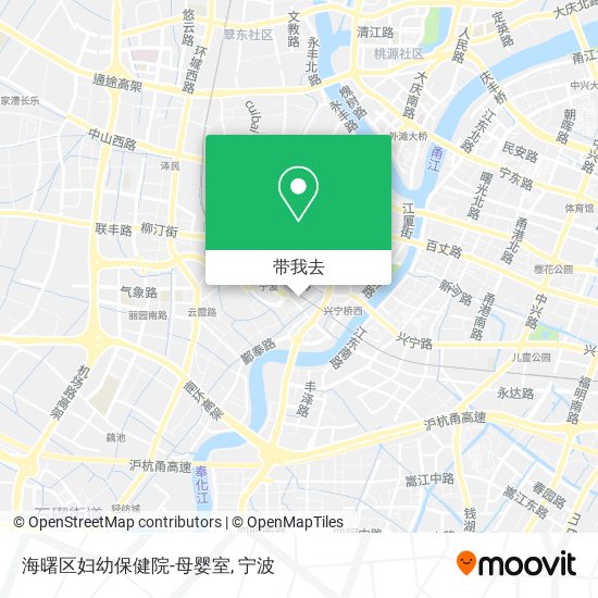 海曙区妇幼保健院-母婴室地图