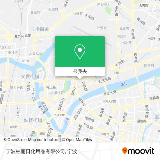 宁波彬丽日化用品有限公司地图