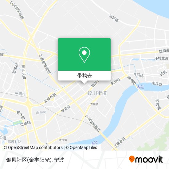 银凤社区(金丰阳光)地图