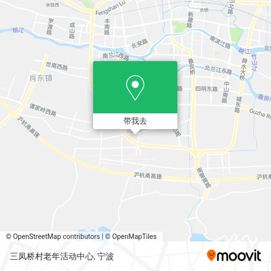 三凤桥村老年活动中心地图