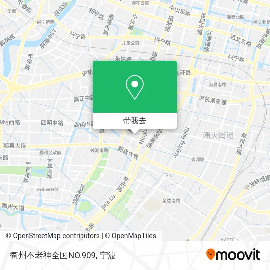 衢州不老神全国NO.909地图