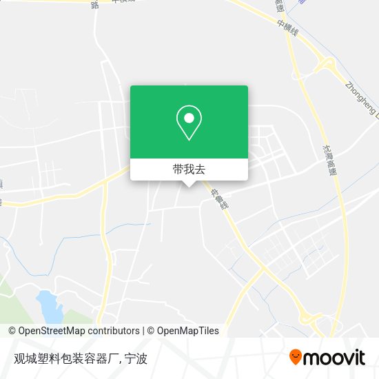 观城塑料包装容器厂地图