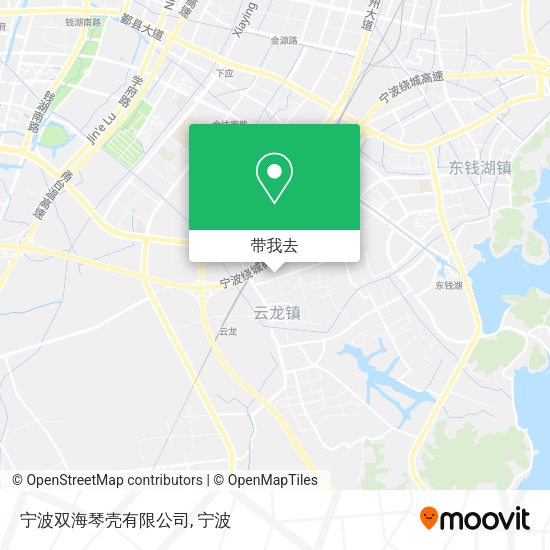 宁波双海琴壳有限公司地图