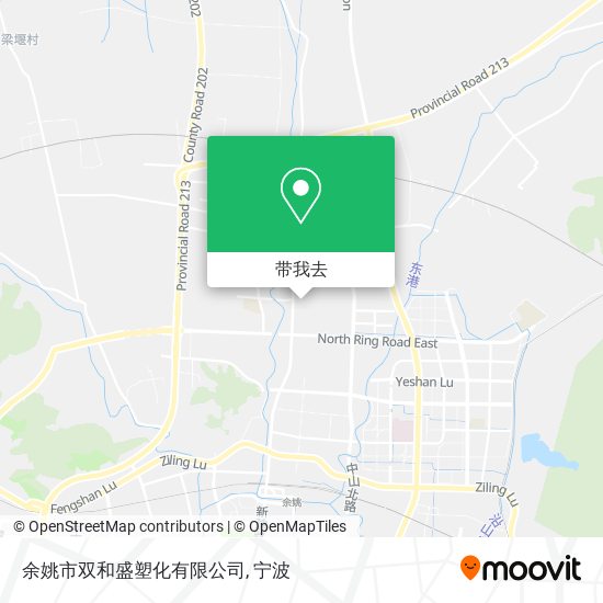 余姚市双和盛塑化有限公司地图