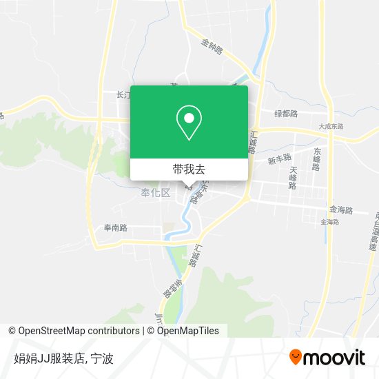 娟娟JJ服装店地图