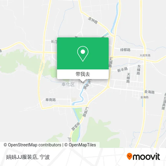 娟娟JJ服装店地图