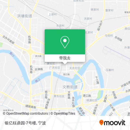 银亿钰鼎园-7号楼地图