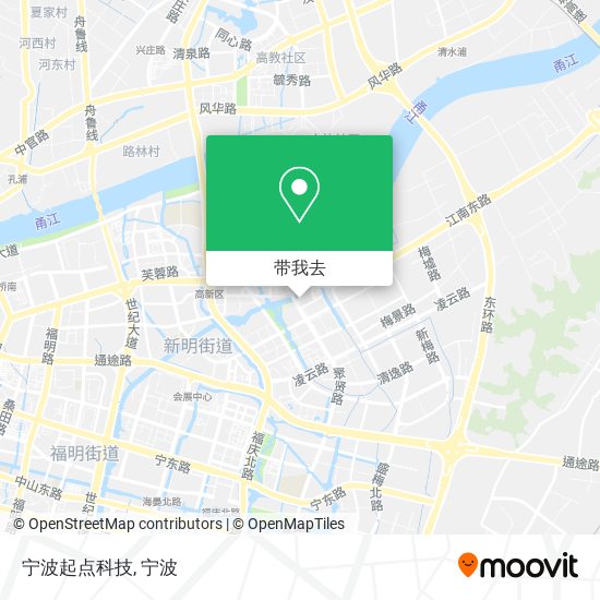 宁波起点科技地图