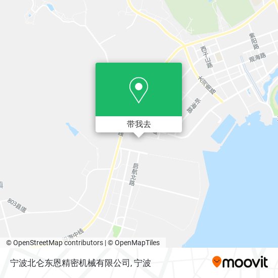 宁波北仑东恩精密机械有限公司地图