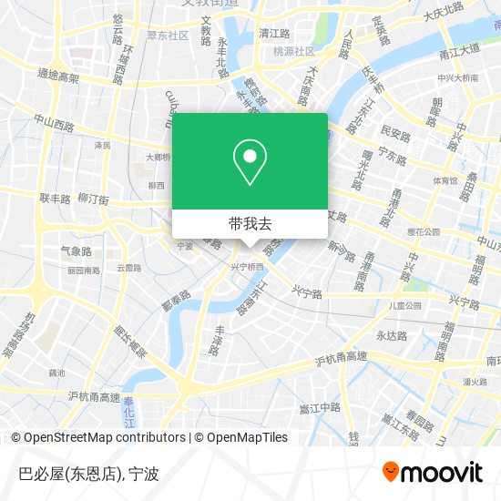 巴必屋(东恩店)地图