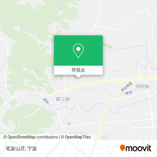 笔架山庄地图
