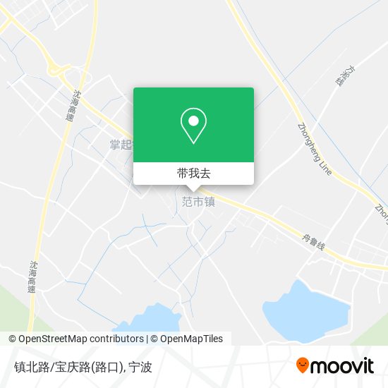 镇北路/宝庆路(路口)地图