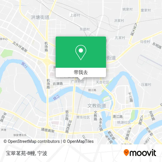 宝翠茗苑-8幢地图