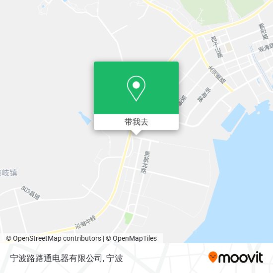 宁波路路通电器有限公司地图