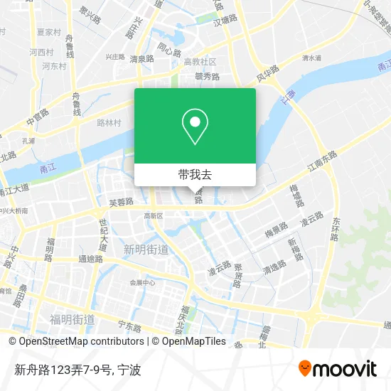 新舟路123弄7-9号地图