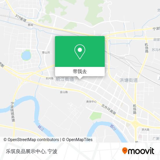 乐筑良品展示中心地图