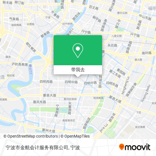 宁波市金航会计服务有限公司地图