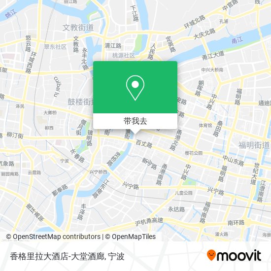 香格里拉大酒店-大堂酒廊地图