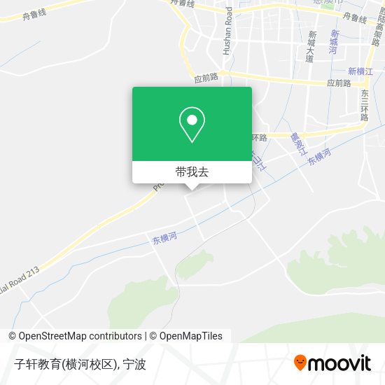 子轩教育(横河校区)地图