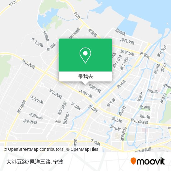 大港五路/凤洋三路地图