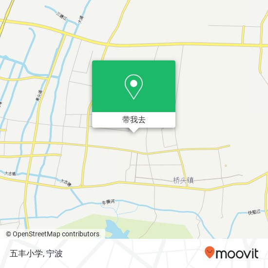 五丰小学地图