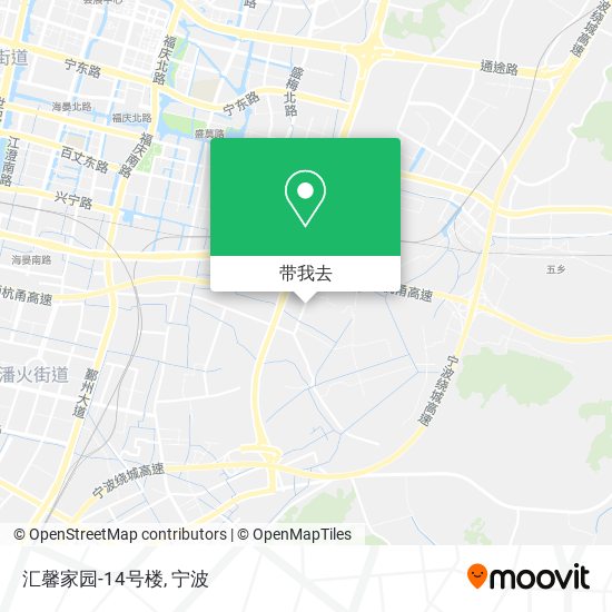 汇馨家园-14号楼地图