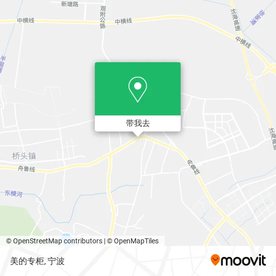 美的专柜地图