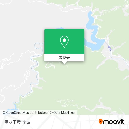 章水下塘地图