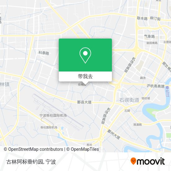 古林阿标垂钓园地图